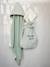 Organic Cotton Gauze Comforter, ENVIE DE FRAISE sage green 