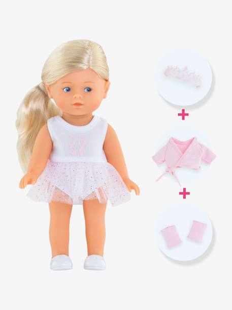 Rosy Ballerina set for COROLLE doll rose 