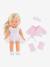 Rosy Ballerina set for COROLLE doll rose 