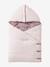 Organic Cotton Gauze Baby Nest, ENVIE DE FRAISE pale pink 