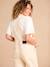 Maternity Dungarees by ENVIE DE FRAISE ecru 