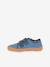 BAREFOOT CANVAS Trainers for Boys, FRODDO anthracite+blue+rose 