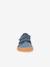 BAREFOOT CANVAS Trainers for Boys, FRODDO anthracite+blue+rose 