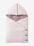 Organic Cotton Gauze Baby Nest, ENVIE DE FRAISE pale pink 
