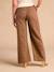Wide-Leg Leopard Print Trousers in Cotton Gauze for Maternity, ENVIE DE FRAISE beige 