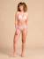 One-Size Printed Nursing Bra & Briefs Set, ENVIE DE FRAISE pale pink 