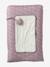 Changing Mat Cover in Liberty Fabric, ENVIE DE FRAISE pale pink 