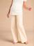 Wide-Leg Maternity Jeans with Seamless Belly Band, ENVIE DE FRAISE ecru 