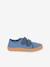 BAREFOOT CANVAS Trainers for Boys, FRODDO anthracite+blue+rose 