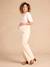 Maternity Dungarees by ENVIE DE FRAISE ecru 