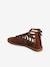 Pair of Leather-Look Gladiator Sandals for Children, Designed for Autonomy brown 