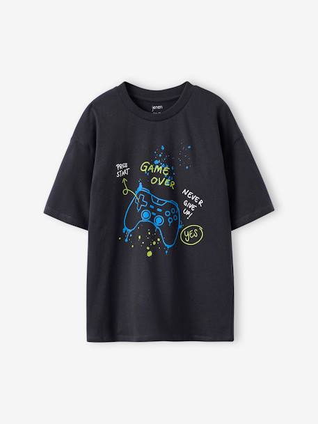 Pack of 2 Short Pyjamas, Gamer JONEN anthracite 