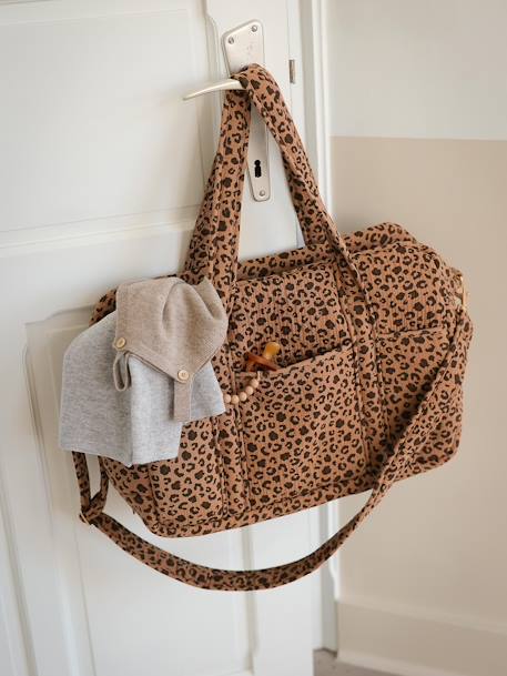 Leopard 24 or 48-Hour Changing Bag, ENVIE DE FRAISE beige 
