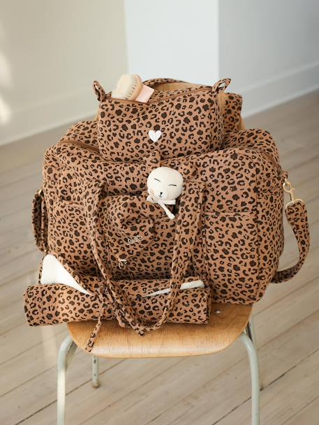 Leopard 24 or 48-Hour Changing Bag, ENVIE DE FRAISE beige 