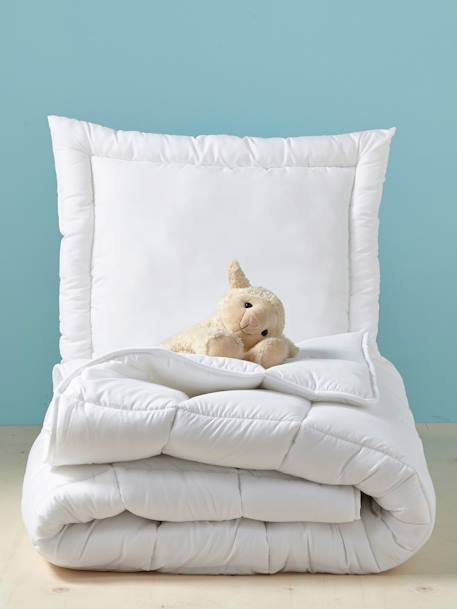 Flat Pillow with Bi-Ome® Anti-Mite Treatment White 