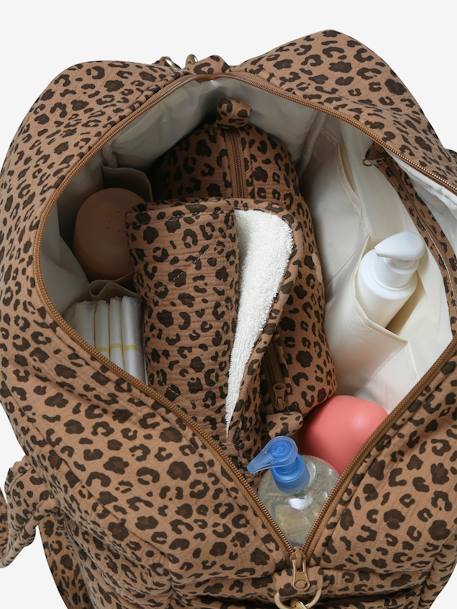 Leopard 24 or 48-Hour Changing Bag, ENVIE DE FRAISE beige 