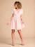 Mother & Daughter Occasion Wear Dress, Capsule Collection, ENVIE DE FRAISE rosy 