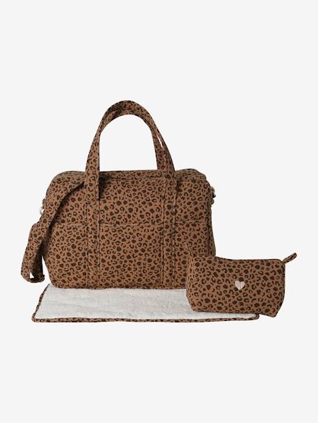 Leopard 24 or 48-Hour Changing Bag, ENVIE DE FRAISE beige 