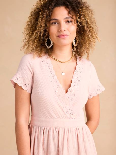 Mother & Daughter Occasion Wear Dress, Capsule Collection, ENVIE DE FRAISE rosy 