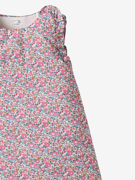 Liberty Fabric Sleeping Bag, ENVIE DE FRAISE white 