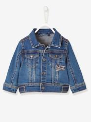 Baby-Denim Jacket with Union Jack for Baby Boys