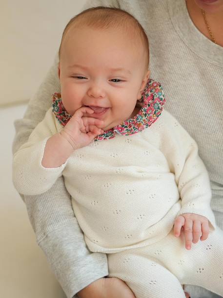 2-Piece Knitted Outfit for Babies by ENVIE DE FRAISE ecru 