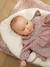 Organic Cotton Gauze Baby Nest, ENVIE DE FRAISE pale pink 