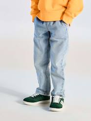 -Wide Easy to Slip On Jeans for Boys