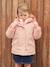 3-in-1 girls' parka pale pink 