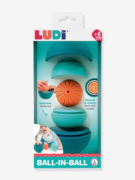Ball in Ball - Nesting Balls, LUDI multicoloured 