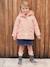 3-in-1 girls' parka pale pink 