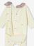 Velour & Liberty Fabric Pyjamas, ENVIE DE FRAISE ecru 