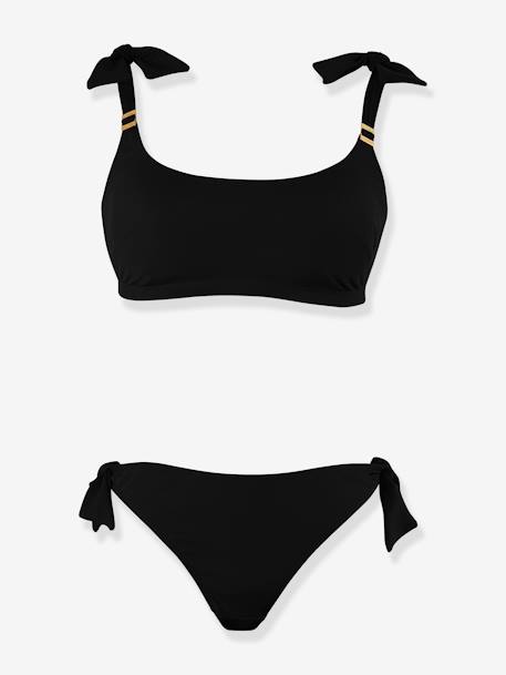 Porto-Vecchio Bikini for Maternity, CACHE COEUR black 