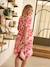 Short Floral Maternity Dress, ENVIE DE FRAISE khaki+red 