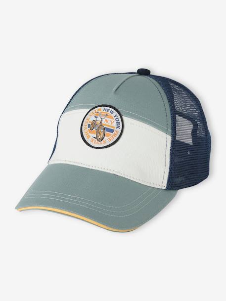 'New York Cycle' Cap for Boys mint green 