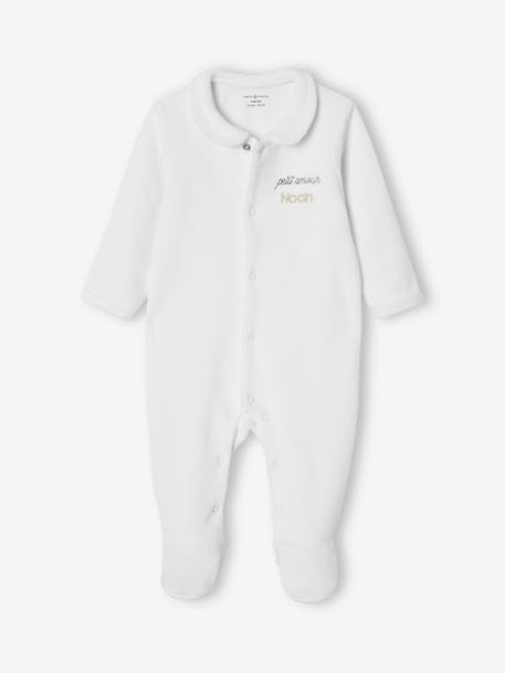 Newborn Gift Set: Top, Bodysuit, Sleepsuit, Welcome Card & ENVIE DE FRAISE Gift Bag white 