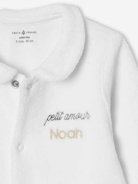 Newborn Gift Set: Top, Bodysuit, Sleepsuit, Welcome Card & ENVIE DE FRAISE Gift Bag white 