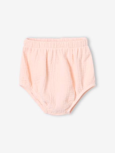 2-Piece Set for Newborns: Liberty Blouse & Bloomers, ENVIE DE FRAISE ecru 