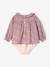 2-Piece Set for Newborns: Liberty Blouse & Bloomers, ENVIE DE FRAISE ecru 