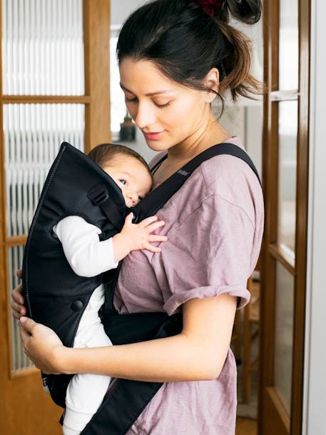 Mini Baby Carrier in Cotton, by BABYBJORN Black 