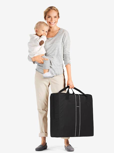 Travel Cot Light, by BABYBJORN Black+Green 