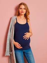 Maternity-Nursing Clothes-Pack of 2 Nursing Tops with Spaghetti Straps