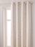 Blackout Curtain with Eyelets & Star Print White/Print 