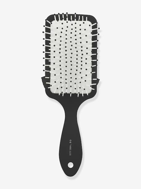 Hairbrush with 3D Silicone Appliqué of the 4 HARRY POTTER® Houses black 