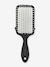 Hairbrush with 3D Silicone Appliqué of the 4 HARRY POTTER® Houses black 
