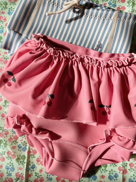 Bobbi Frilly Swimsuit, KONGES SLOJD rose 