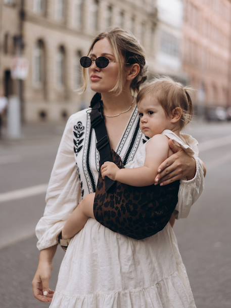 Baby & Child Carrier 9 Months - 4 Years WILDRIDE printed brown+printed grey 