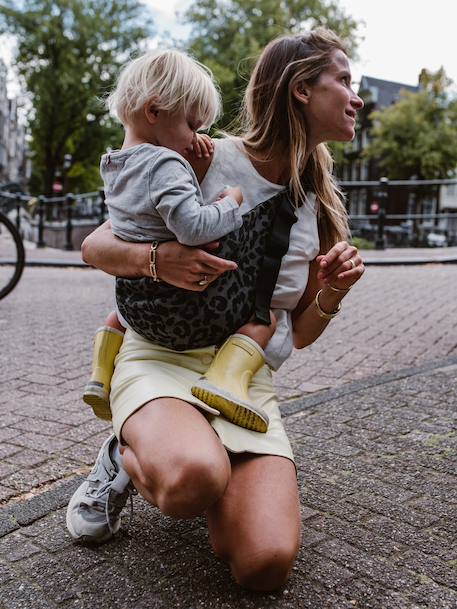 Baby & Child Carrier 9 Months - 4 Years WILDRIDE printed brown+printed grey 