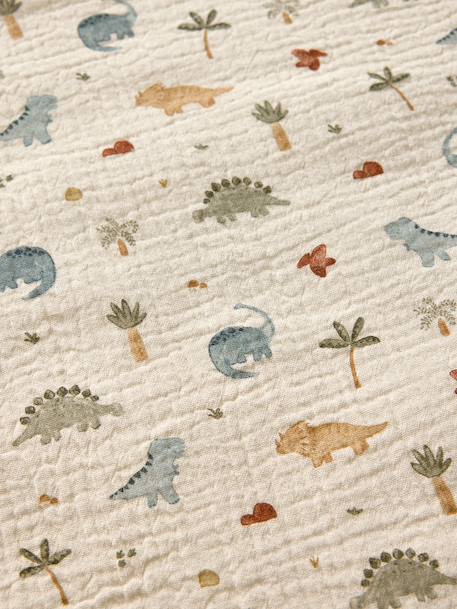 Cotton Muslin Sleeping Bag, MINISAURUS multicoloured 
