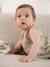 Printed baby playsuit khaki 
